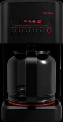 Cruxgg 14-Cup Programmable Coffee Maker