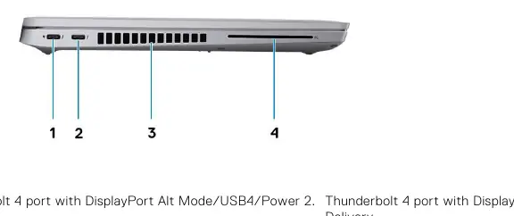 Left side ports