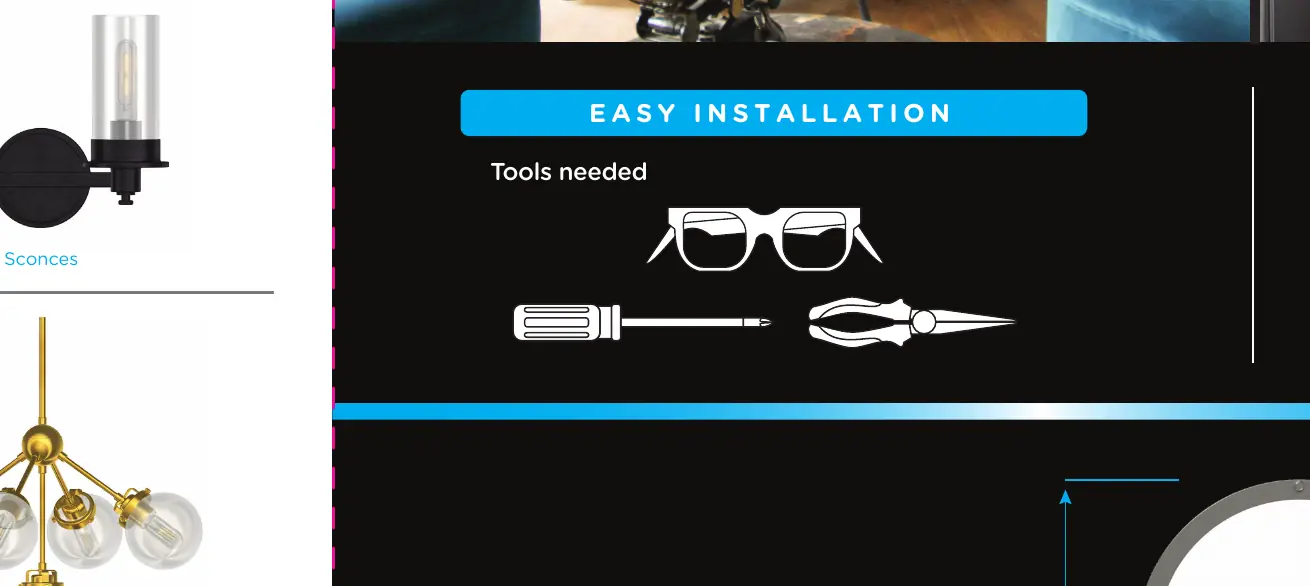 Tools needed and included hardware