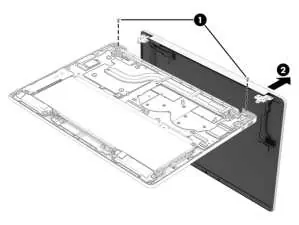 Display assembly separation