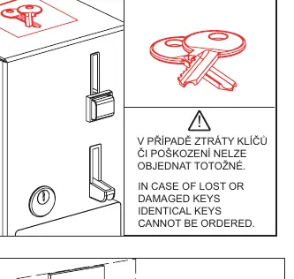 Key warning