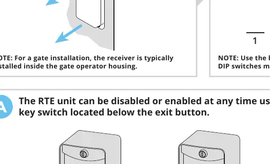 Enabling and disabling the unit