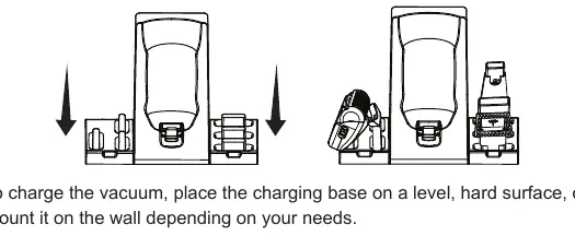 Charging base installation