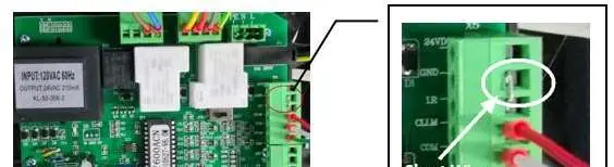 Photocell infrared sensor connection