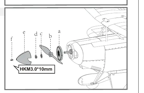 Propeller installation