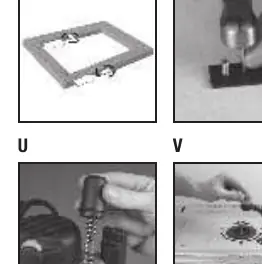 Table-mounted spring removal