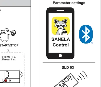 Parameter settings and sensor adjustment diagram.