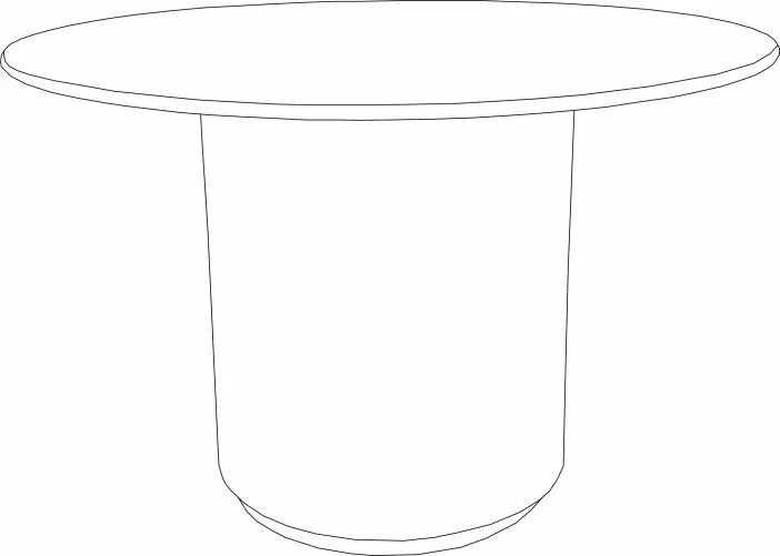 Assembly steps for the GATSBY dining table