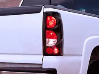 Final installed look of the tail light.