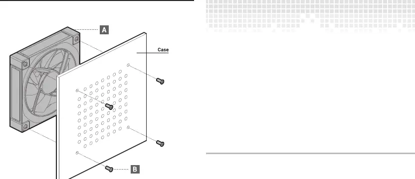 Fan mounting process