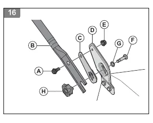 Handle assembly (Fig. 16)