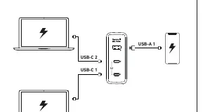 Port layout and connection diagram