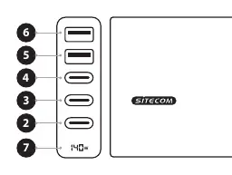 Charger port layout and identification