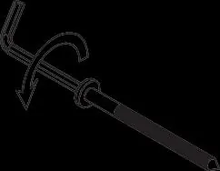 Tightening a bolt with an Allen key