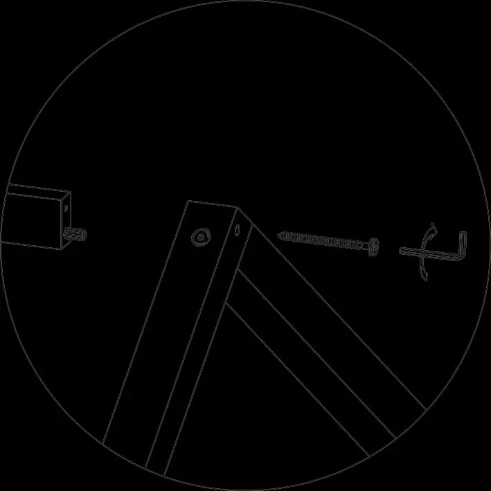Assembly detail for roof structure