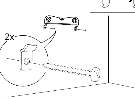 Wall mounting installation