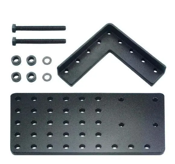 Mounting template and hardware