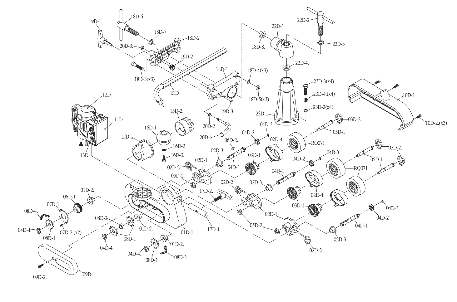 Exploded view