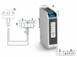 Emerson 1410S1 Wiring diagram with 781S smart antenna
