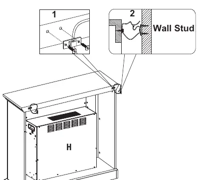 Step 9: Installing tip restraint hardware