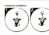 Installation steps for the LED lamp