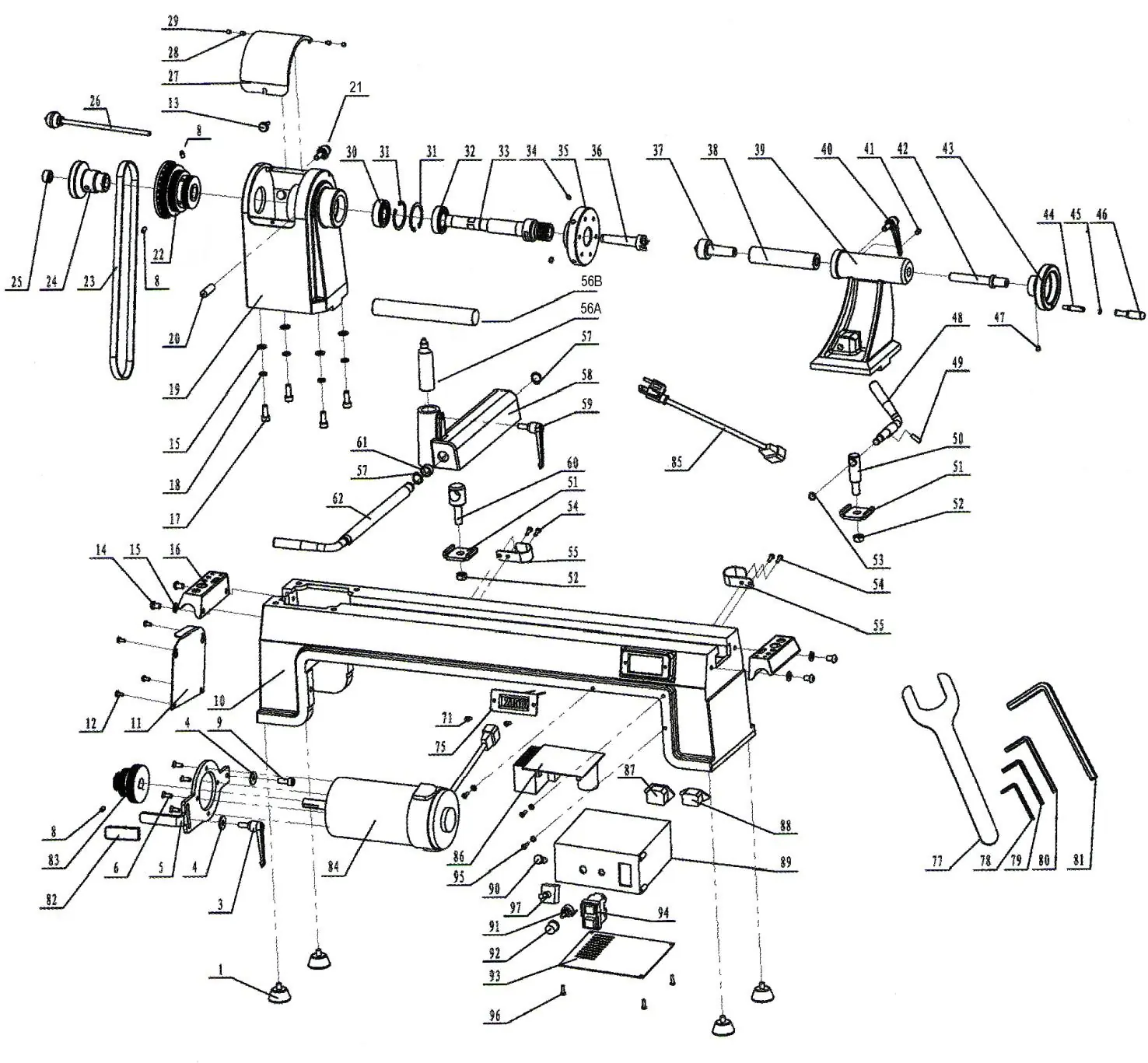 Parts drawing