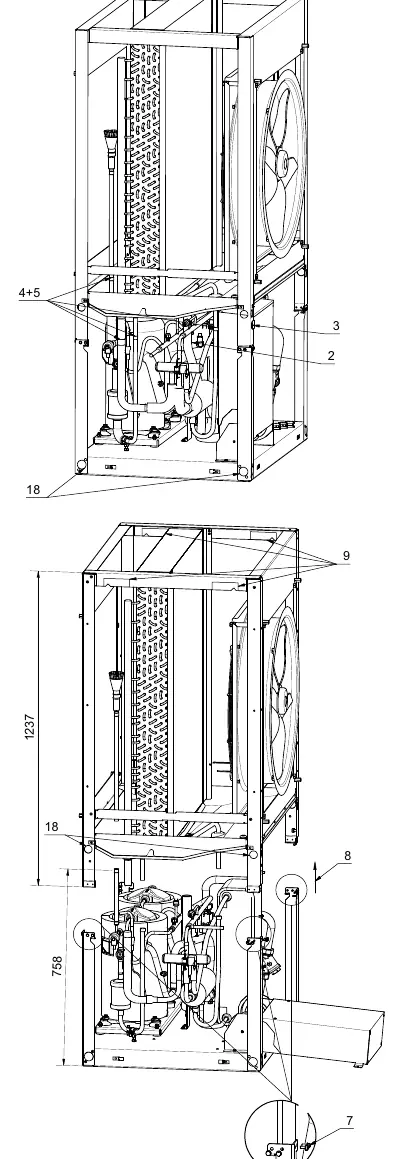 Separating the device