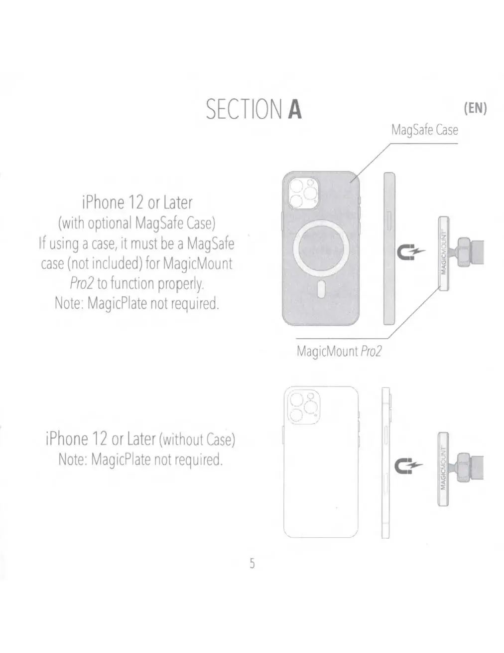 Setup for iPhone 12 or later