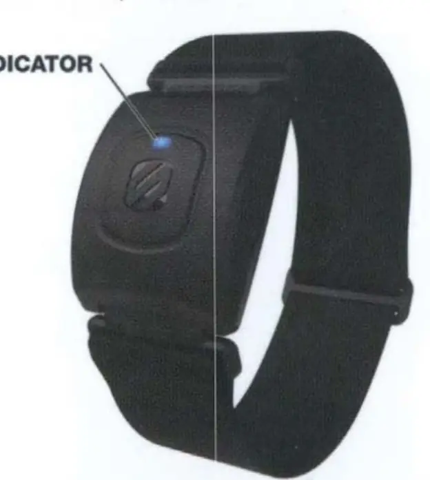 LED indicator location