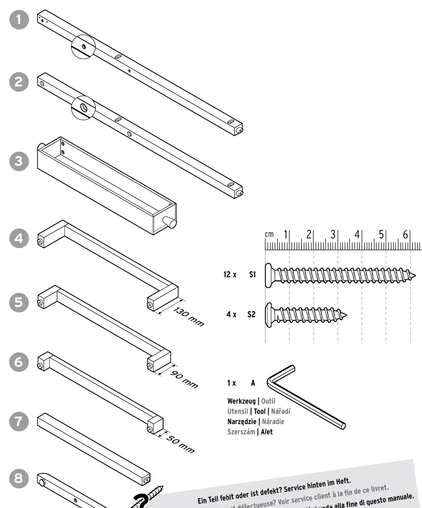 Parts list
