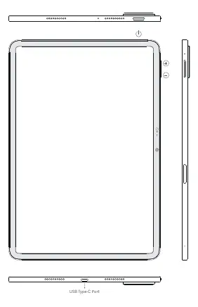 Xiaomi Pad 8 device layout