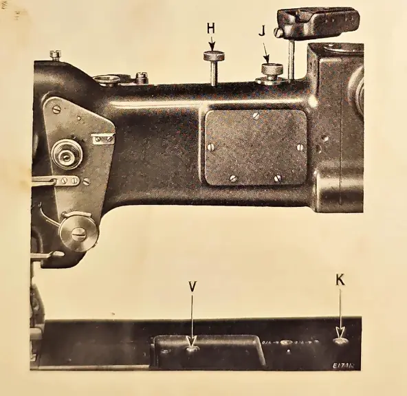 Stitch length adjustment controls