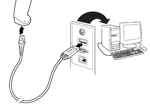 Corded Voyager 1450g USB connection