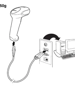 Corded Voyager 1450g USB Connection