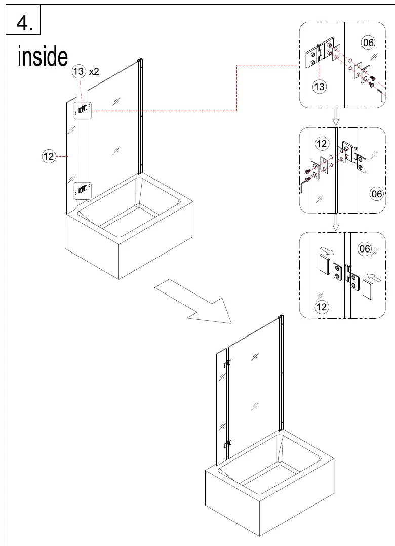 Step 4: Hinge Assembly