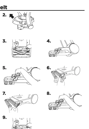 Removing & Replacing the Drive Belt
