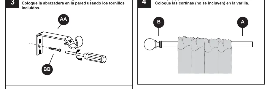 Attaching the bracket to the wall