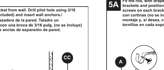 Step 2: Drilling pilot holes