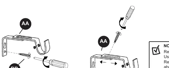 Step 3: Attaching the bracket