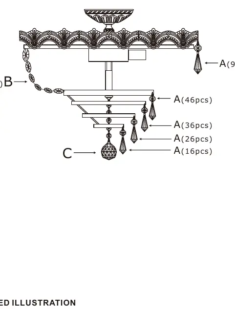 Crystal assembly diagram