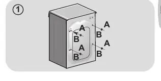 Removing transit bolts