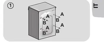 Removing transportation screws