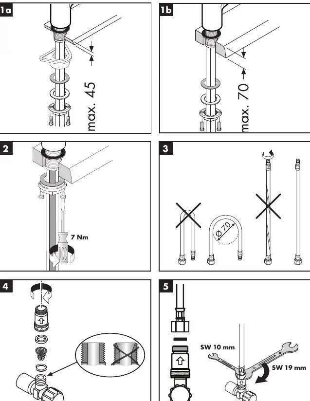 Assembly steps