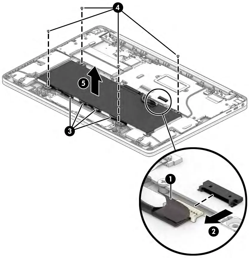 Removing the battery