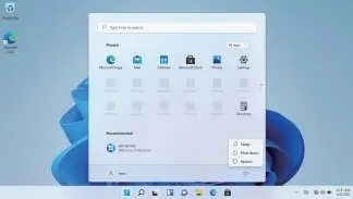 Powering up the laptop