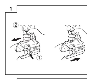 Removing and inserting the battery