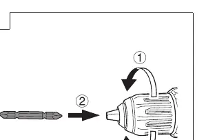 Mounting the bit