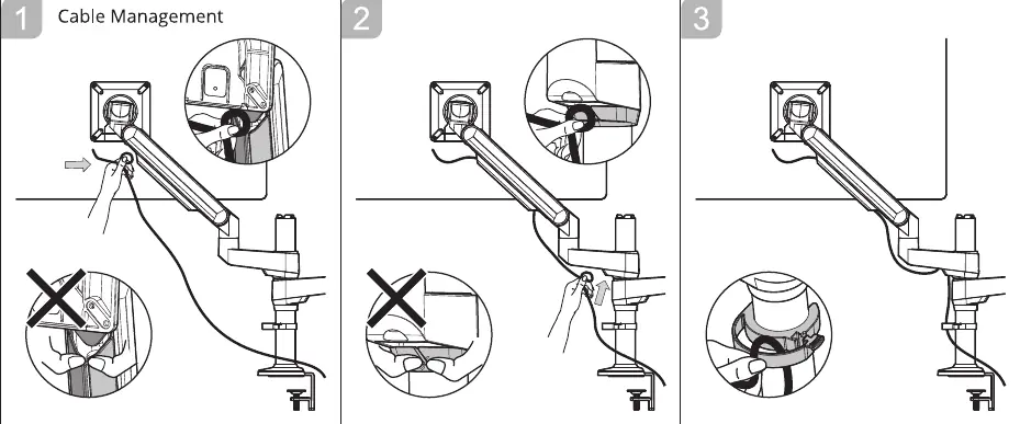 Cable management routing