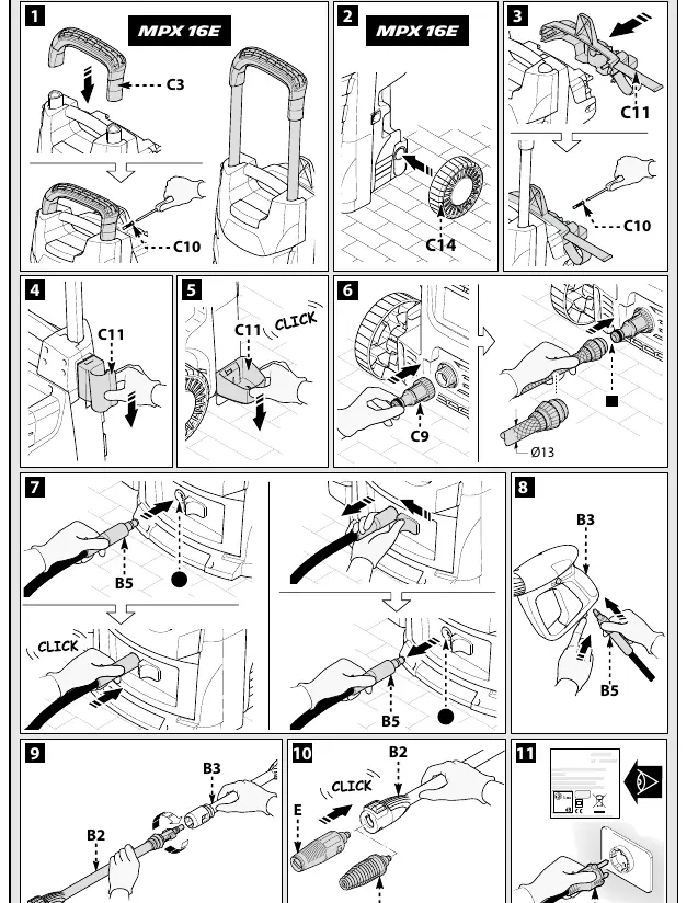Assembly steps (Fig 2)