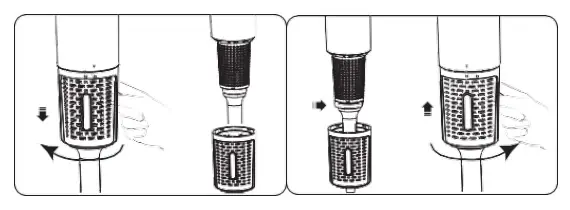 Filter cleaning procedure